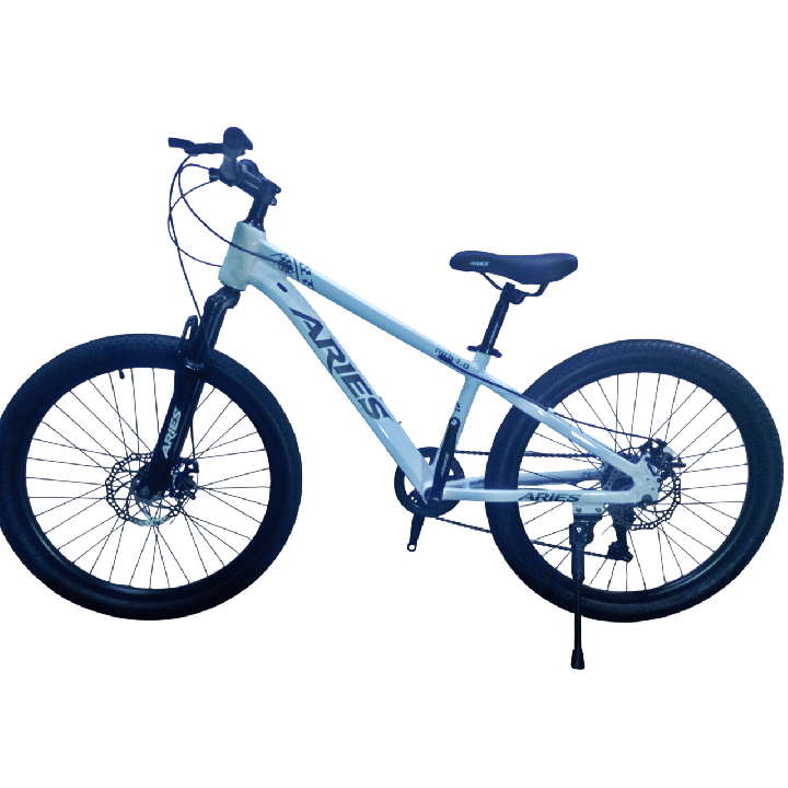Bicicleta Aries Rin 24" - Color Blanca