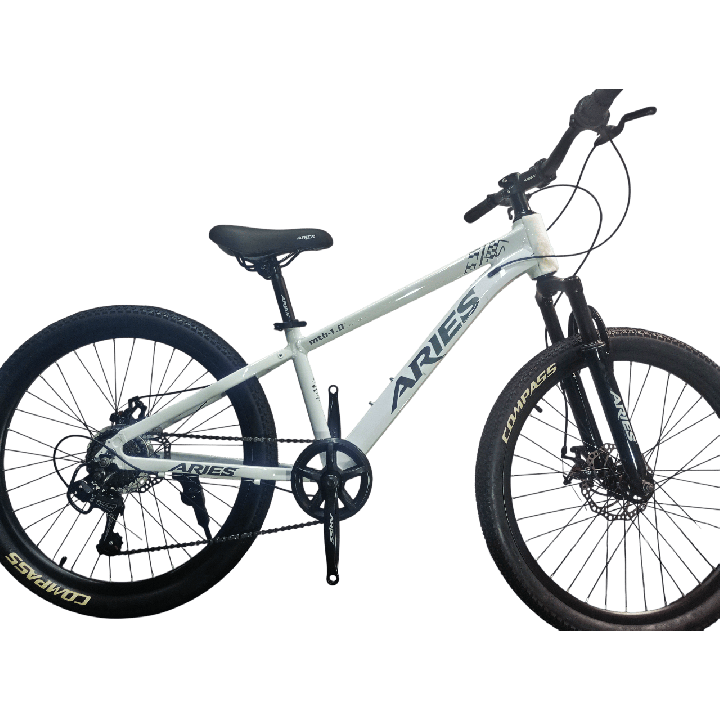 Bicicleta Aries Rin 24" - Color Blanca