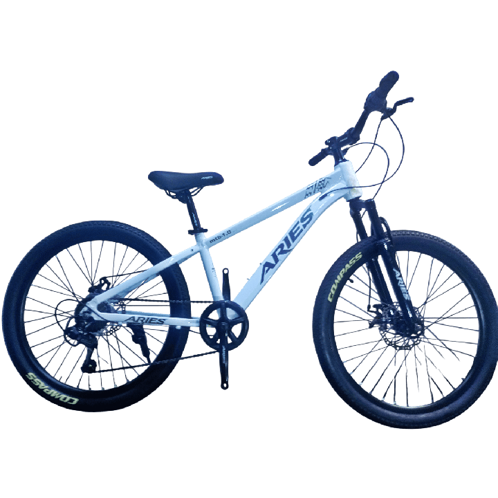 Bicicleta Aries Rin 24" - Color Blanca