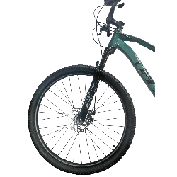 Bicicleta GW Falcon Verde Plateado