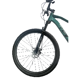 Bicicleta GW Falcon Verde Plateado