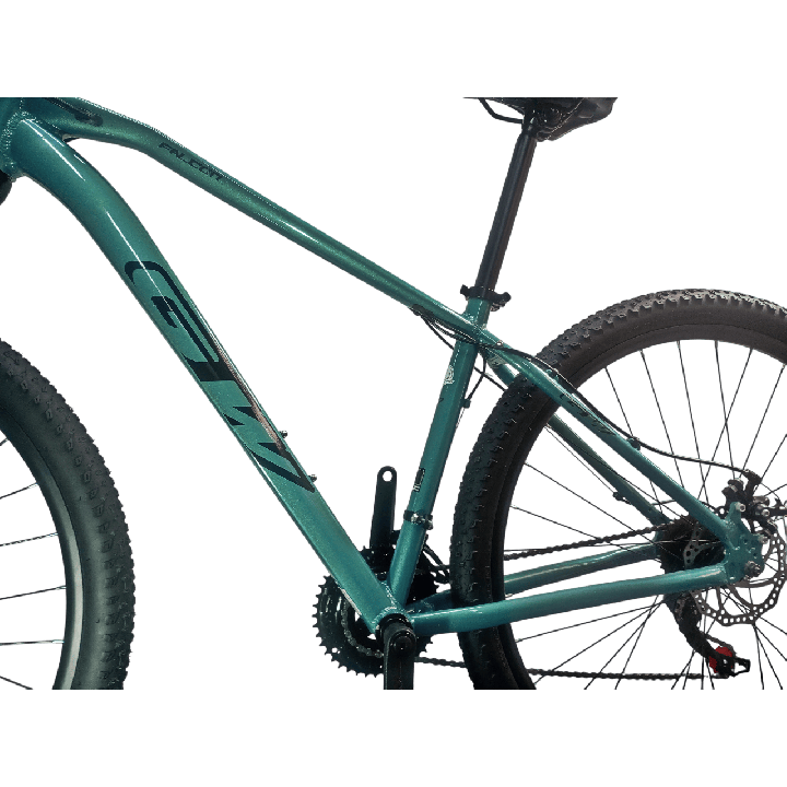 Bicicleta GW Falcon Verde Plateado
