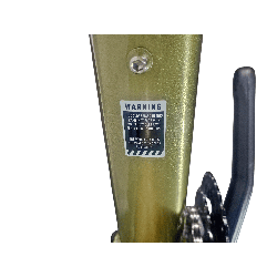 Bicicleta GW Falcon Dorada Metalizada