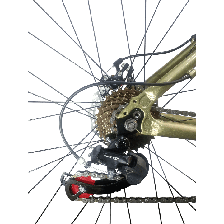 Bicicleta GW Falcon Dorada Metalizada