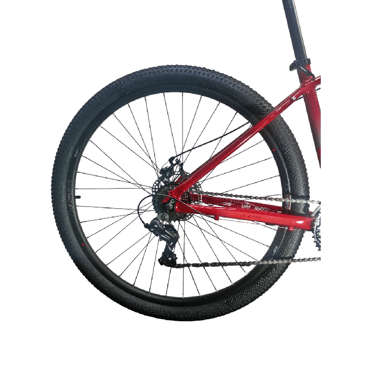 Bicicleta GW LYNX Roja - VinoTinto