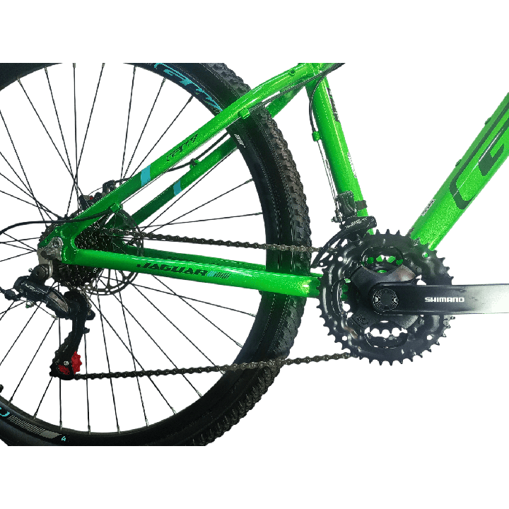 Bicicleta GW Jaguar Verde Metalizado