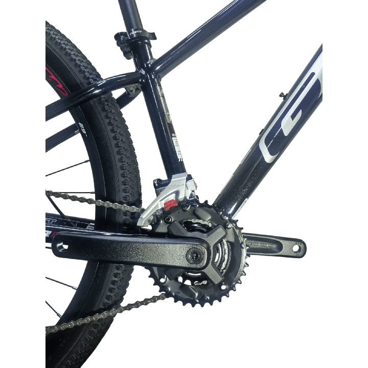 Bicicleta GW Jaguar Negra Roca y Violeta