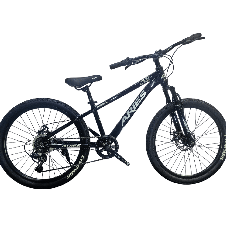 Bicicleta Aries Rin 24" - Color Negra